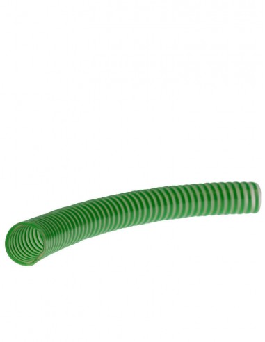 Spiralslang 5m grön/genomskinlig PVC 3/4"