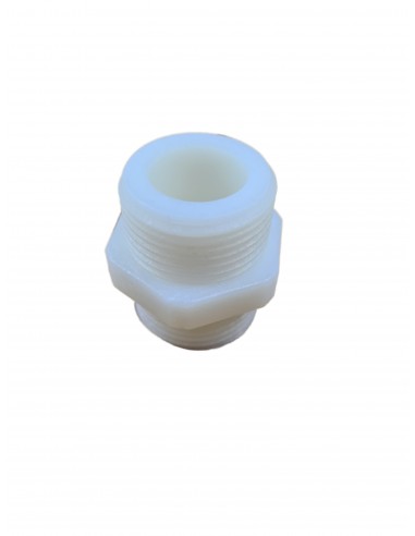 Doppelnippel 1" Kunststoff