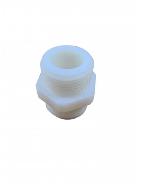 Doppelnippel 1" Kunststoff