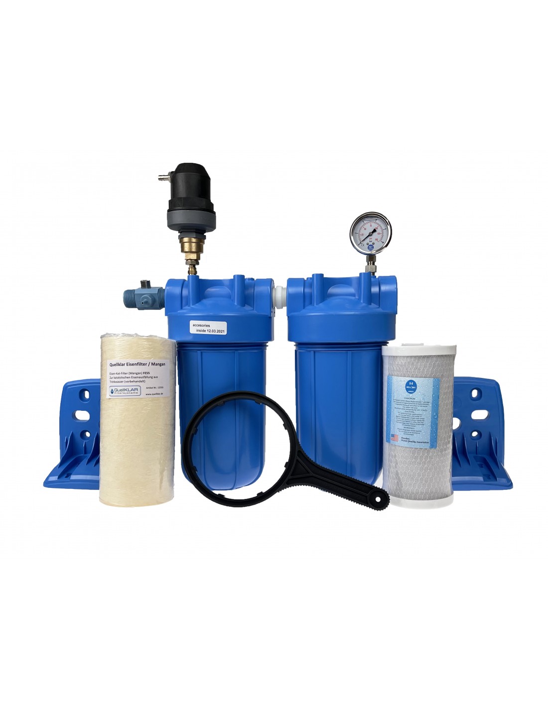 Hauswasseraufbereitung - Eisen- und Mangan Filter
