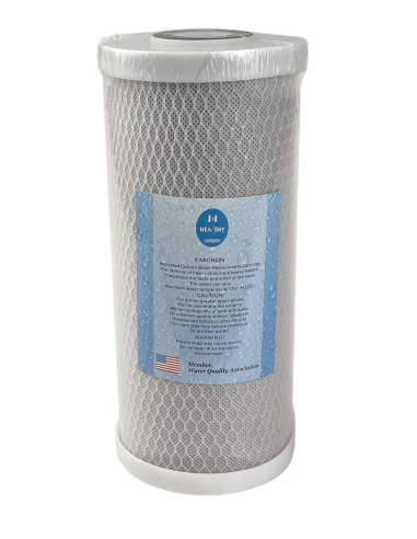 Aktivkohlefilter für Hauswasserfilter, 10" OBE