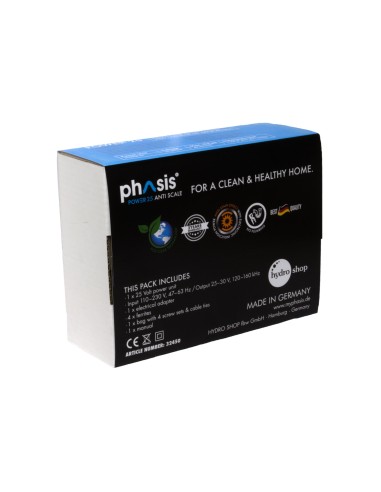 Kalkschutzgerät Phasis Power 25 schützt Wasserleitungen vor Verkalkung