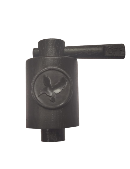 Vorderansicht: Zapfhahn für Gravitationsfilter