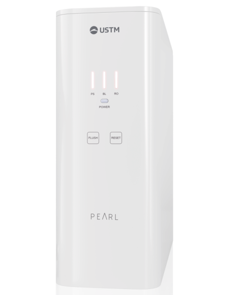 Osmoseanlage RO Pearl (weiß) inklusive Anschluss-Set