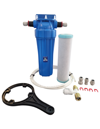 SET Blue 10" mit 2in1 Aktivkohle- und...