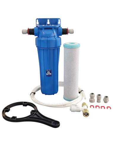 SET Blue 10" mit 2in1 Aktivkohle- und...