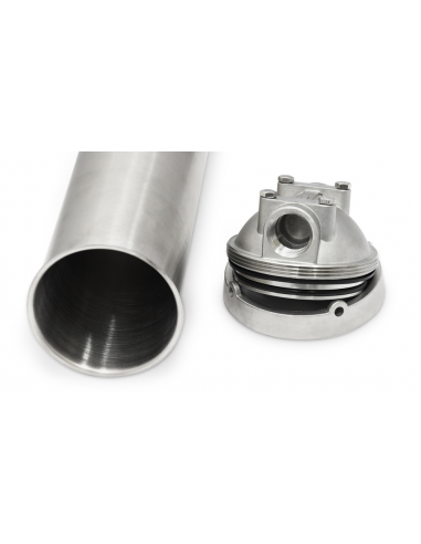 KS 550 | Doppeltes Einbau Wasserfiltergehäuse aus Edelstahl