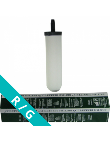 KF 7  Ultra Sterasyl  Keramik Aktivkohle Wasserfilter für Notfall Wasserfilter, Reise- und Gravitationsfilter