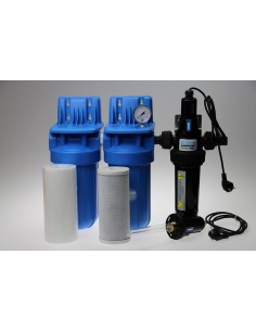 Filteranlage Wasserfilter Trinkwasserfilter Bakterien Keim Brunnenwasser,  Regenwasser, Filtertyp: T