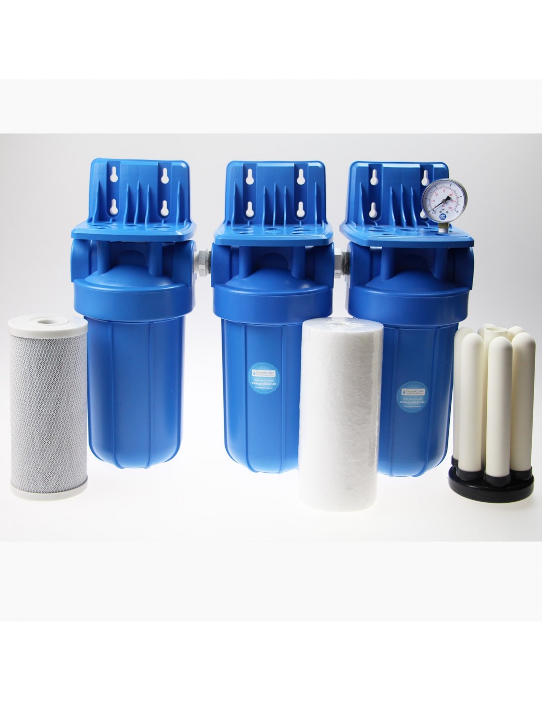 Hauswasserfilter BIG BLUE mit Anti Eisenfilter