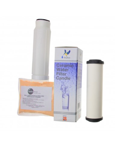 Einbaufilter Edelstahl zur gründliche Reinigung und Enthärtung