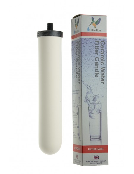 KF 12 Doulton Ultracarb - Wasserfilterpatrone mit Keramik- Aktivkohlefilter