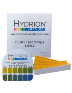 pH-Wert Teststreifen für die Messung der pH-Wert im (Trink-)Wasser