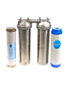 Untertischfilter | KS500 Duo mit UF500 und Aktivkohlefilter AF35 (10µ)