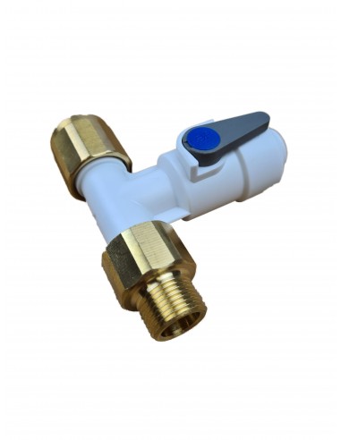 Winkel-Absperr-Eckventil 3/8 BSP auf 3/8''