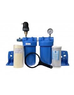 Eisenfilter mit Aktivkohlefilter und Belüfter