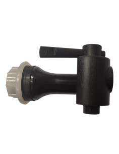 Vorderansicht: Zapfhahn für Gravitationsfilter 2