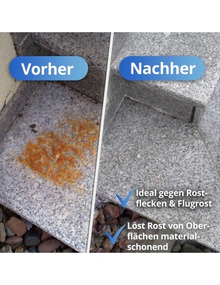 Eisen Kalk und Rost Gel