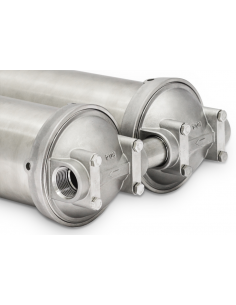 KS 550 | Doppeltes Einbau Wasserfiltergehäuse aus Edelstahl