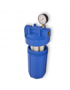 Hauswasserfilter mit Keramikfilter. 6 einzelne Filterpatronen mit Keramik sorgen für feinporige, aber dennoch schnelle Reinigung