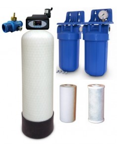 Rückspülbarer Eisen- Mangan Druckfilter, 3-stufig mit Be- und Entlüftung