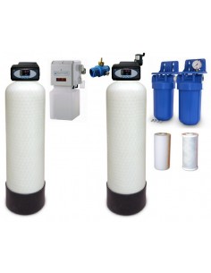 T11 Druckfilter L , 5-stufig, mit Be- und Entlüftung für agessiv-saures Wasser